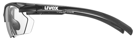 Очки Uvex 802 small V чёрный матовый - Фото 5 большая