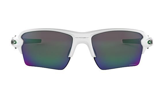 Очки Oakley Flak 2.0 XL Polished White /Prizm Jade - Фото 2 большая