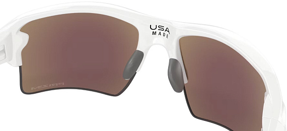 Очки Oakley Flak 2.0 XL Polished White/Prizm Sapphire - Фото 7 большая
