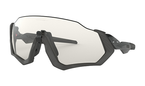 Очки Oakley Flight Jacket Grey Ink/Clear Black Iridium Photochromic - Фото 1 большая