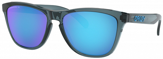 Очки Oakley Frogskins Crystal Black/Prizm Sapphire Polarized - Фото 1 большая