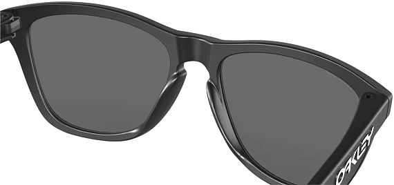 Очки Oakley Frogskins Matte Black/Prizm Black Polarized - Фото 5 большая