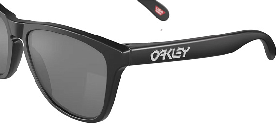 Очки Oakley Frogskins Matte Black/Prizm Black Polarized - Фото 6 большая