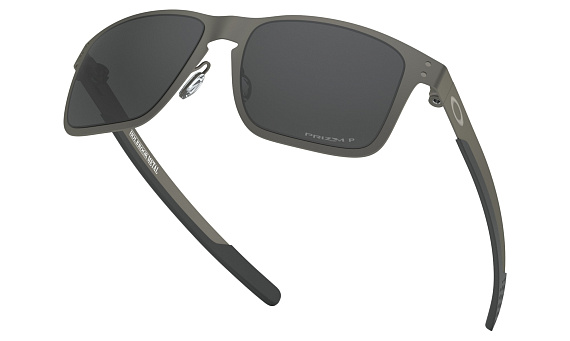 Очки Oakley Holbrook Metal Matte Gunmetal/Prizm Black Polarized - Фото 5 большая