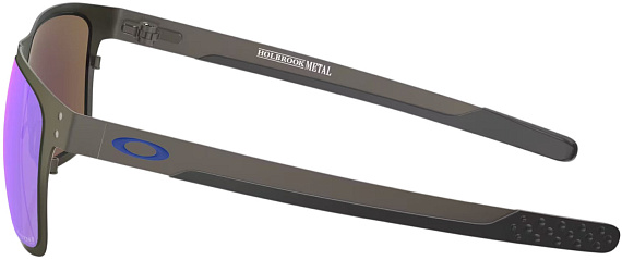 Очки Oakley Holbrook Metal Matte Gunmetal/Prizm Sapphire Polarized - Фото 3 большая