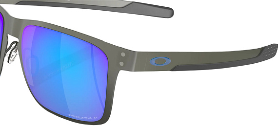 Очки Oakley Holbrook Metal Matte Gunmetal/Prizm Sapphire Polarized - Фото 6 большая