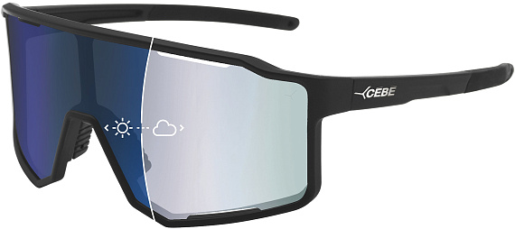 Очки Cebe Outflow Matt Black/Vario Grey Blue Revo Cat.1>3 - Фото 2 большая