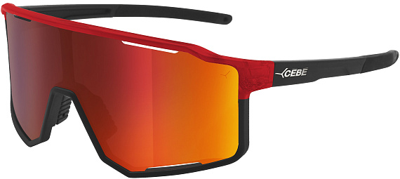 Очки Cebe Outflow Matt Black Red/Polarized Grey Red Revo Cat.3 - Фото 1 большая