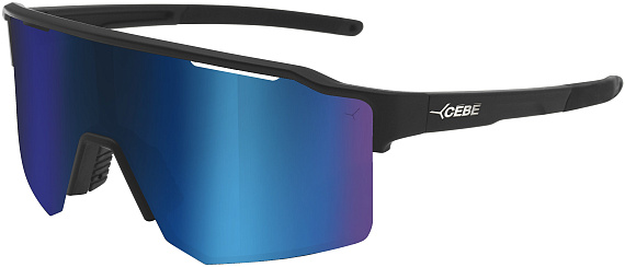 Очки Cebe Outflow Lite Matt Black/Grey Blue Revo Cat.3 - Фото 1 большая