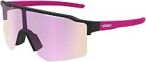 Очки Cebe Outflow Lite Matt Black Pink/Vario Grey Purple Revo Cat.1>3