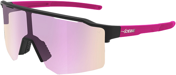 Очки Cebe Outflow Lite Matt Black Pink/Vario Grey Purple Revo Cat.1>3 - Фото 1 большая