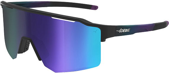 Очки Cebe Outflow Lite Matt Black Cameleon/Grey Purple Revo Cat.3 - Фото 1 большая