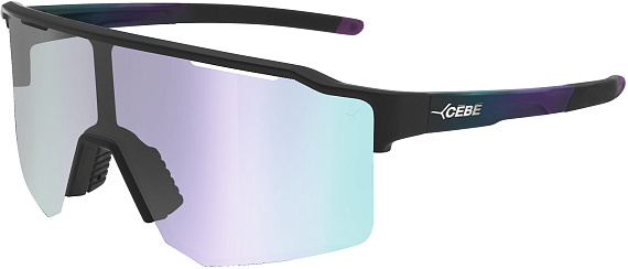 Очки Cebe Outflow Lite Matt Black Cameleon/Vario Grey Purple Revo Cat.1>3 - Фото 1 большая