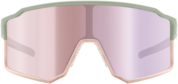 Очки Cebe Outflow S Matt Light Green/Grey Pink Revo Cat.3 - Фото 2 большая
