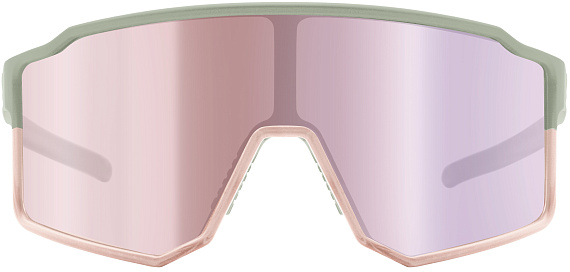 Очки Cebe Outflow S Matt Light Green/Polarized Grey Pink Revo Cat.3 - Фото 2 большая