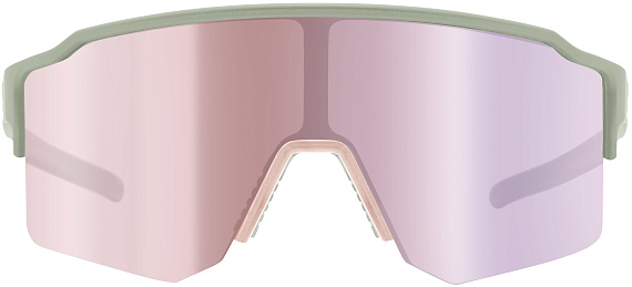 Очки Cebe Outflow S Lite Matt Light Green/Grey Pink Revo Cat.3 - Фото 2 большая