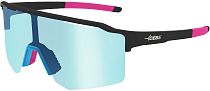 Очки Cebe Outflow S Lite Matt Trans Blue Black Pink/Vario Grey Blue Revo Cat.1>3