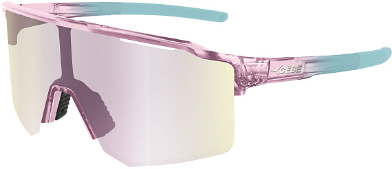 Очки Cebe Outflow S Lite Crystal Trans Lilac/Vario Grey Cherry Pink Revo Cat.1>3 - Фото 1 большая