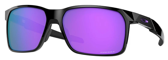 Очки Oakley Portal X Polished Black/Prizm Violet - Фото 1 большая