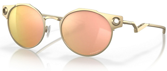 Очки Oakley Deadbolt Satin Light Gold/Prizm Rose Gold - Фото 1 большая
