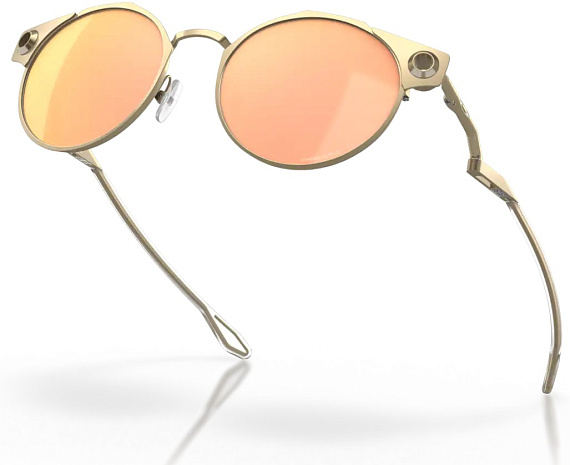 Очки Oakley Deadbolt Satin Light Gold/Prizm Rose Gold - Фото 2 большая