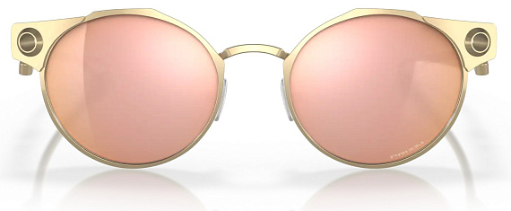 Очки Oakley Deadbolt Satin Light Gold/Prizm Rose Gold - Фото 7 большая