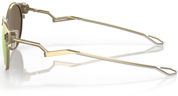 Очки Oakley Deadbolt Satin Light Gold/Prizm Rose Gold - Фото 8 большая