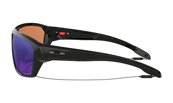 Очки Oakley Split Shot Polished Black/Prizm Shallow Water Polarized - Фото 4 большая