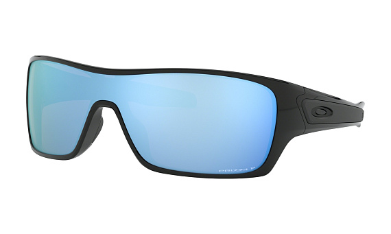 Очки Oakley Turbine Rotor Polished Black/Prizm Deep Water Polarized - Фото 1 большая