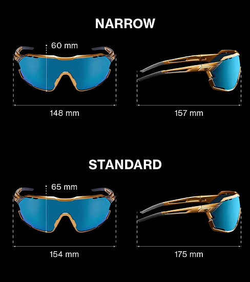 Очки Northug Gold Performance White/Pink Narrow - Фото 4 большая