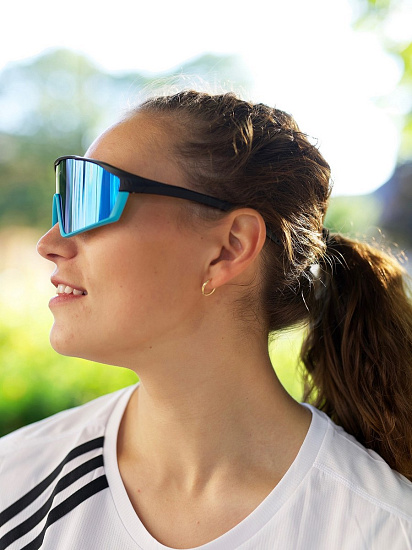 Очки Northug Sunsetter Black/Blue Standart - Фото 6 большая