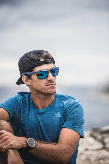 Очки Julbo Renegade Gray/Blue Spectron Polarized 3 - Фото 5 большая