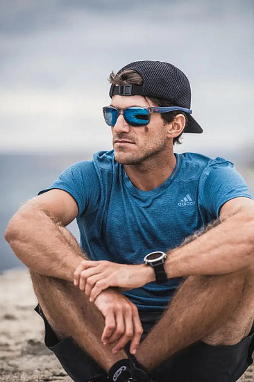 Очки Julbo Renegade Gray/Blue Spectron Polarized 3 - Фото 6 большая
