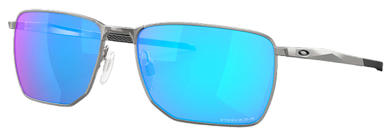 Очки Oakley Ejector Satin Chrome/Prizm Sapphire - Фото 1 большая