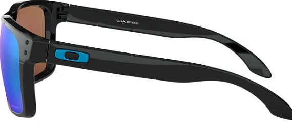 Очки Oakley Holbrook Polished Black/Prizm Sapphire - Фото 4 большая