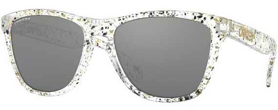Очки Oakley Frogskins Splatter Clear/Prizm Black - Фото 1 большая