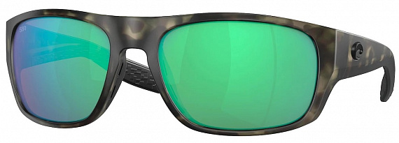 Очки Costa Tico 580G Matte Wetlands/Green Mirror - Фото 1 большая