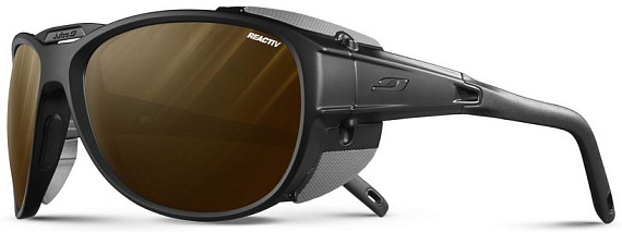 Очки Julbo Explorer 2.0 Black/Grey/Reactiv 2-4 Polarized - Фото 1 большая