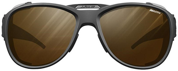 Очки Julbo Explorer 2.0 Black/Grey/Reactiv 2-4 Polarized - Фото 3 большая