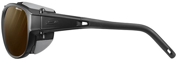 Очки Julbo Explorer 2.0 Black/Grey/Reactiv 2-4 Polarized - Фото 4 большая