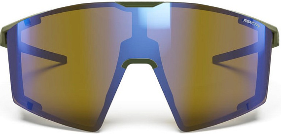 Очки Julbo Edge Cover Reactiv 2-4 Dl Bleu Army Green/Black - Фото 3 большая