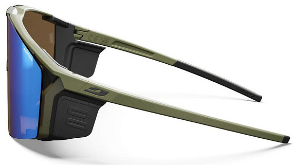 Очки Julbo Edge Cover Reactiv 2-4 Dl Bleu Army Green/Black - Фото 4 большая