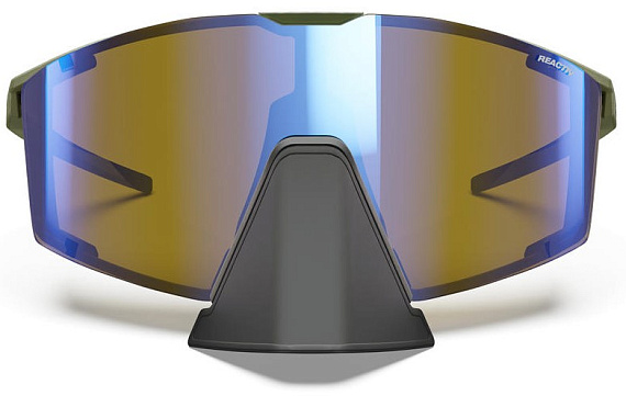 Очки Julbo Edge Cover Reactiv 2-4 Dl Bleu Army Green/Black - Фото 10 большая