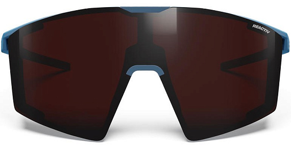Очки Julbo Edge Cover Reactiv 0-4 Hc Blue/Blue - Фото 2 большая