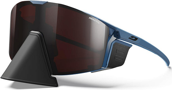 Очки Julbo Edge Cover Reactiv 0-4 Hc Blue/Blue - Фото 8 большая