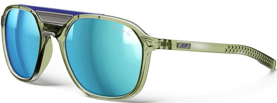 Очки Julbo Slack Cover Polar 4 Hd Shiny Translucent Army Green/Gray - Фото 2 большая