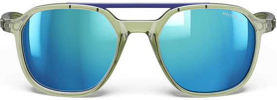 Очки Julbo Slack Cover Polar 4 Hd Shiny Translucent Army Green/Gray - Фото 6 большая