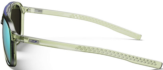 Очки Julbo Slack Cover Polar 4 Hd Shiny Translucent Army Green/Gray - Фото 8 большая