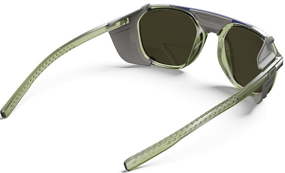Очки Julbo Slack Cover Polar 4 Hd Shiny Translucent Army Green/Gray - Фото 10 большая