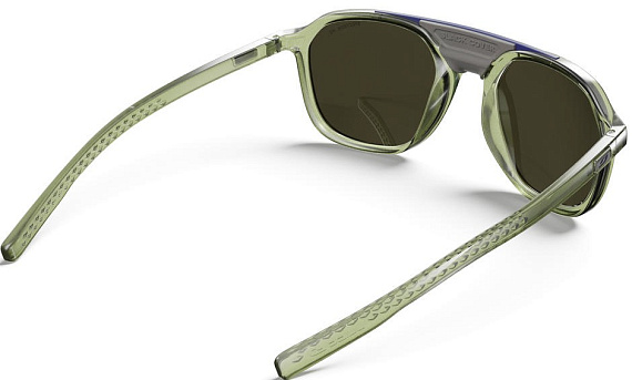 Очки Julbo Slack Cover Polar 4 Hd Shiny Translucent Army Green/Gray - Фото 11 большая